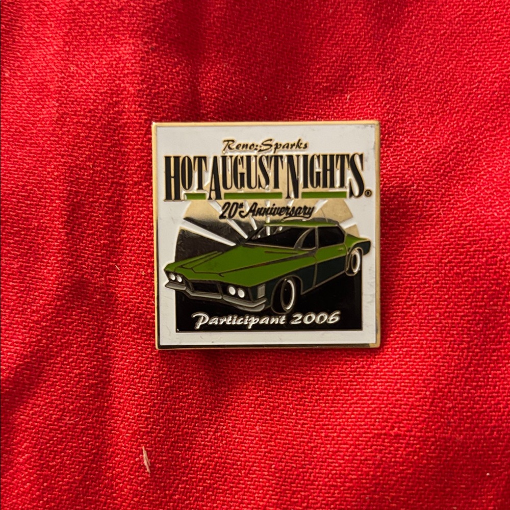 Hot August Nights 20th Anniversary Pin